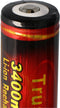 Trustfire 18650 3400 mAh 3,6 V - 3,7 V PCB-beschermde Li-ionbatterij (vlam)