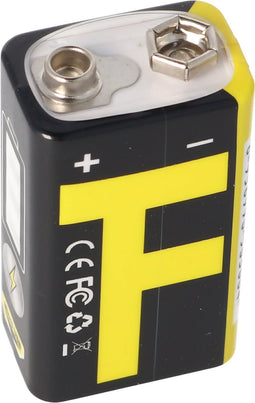 Trustfire 9V-Block 6LR61 6F22 550 mAh GBS beveiligd met USB-oplaadfunctie