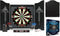 WINMAU Diamond Plus - Professional Dart Set - Dartbord met Zwart Cabinet en Oche Line - (2 sets)