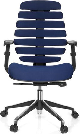 Ergonomische bureaustoel 101 model Ruggengraatstoel in Blauw