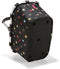 Reisenthel Carrybag Boodschappenmand - Polyester - 22L - Dots Zwart