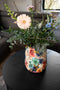 TS Collection - Bloempot hoog Sparkle spring - 21x24 - Metaal & Epoxy - Exclusieve woonitems voor binnen - Handgemaakt - Unieke print - Designed by Lammie