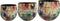 TS Collection - Bloempot Sparkle spring - 33x28 - Metaal & Epoxy - Exclusieve woonitems voor binnen - Handgemaakt - Unieke print - Designed by Lammie