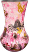 TS Collection - Vaas Polly pink - 35x60 - Metaal & Epoxy - Exclusieve woonitems voor binnen - Handgemaakt - Unieke print - Designed by Lammie