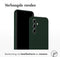 Accezz Samsung Galaxy A35 - Liquid Silicone Backcover - Schokabsorberend - Forest Green