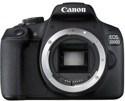Canon EOS 2000D body zwart