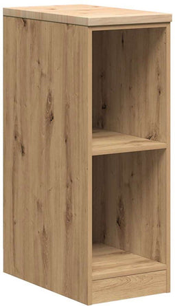 vidaXL - Garagekast - 30x51x85 - cm - massief - grenenhout - artisan - eikenkleurig