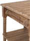 J-Line console 6 Laden - hout - naturel