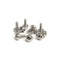 StarTech CABSCREWM52 - Montagekit - 100 Stuks M5 Montageschroeven en Plaatmoeren - Zilver (100 stuks)