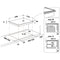 Bauknecht BS5860FCPAL - Inductiekookplaat - 4 zones Flexi Space 4 boosters kinderslot Pulsar buttons Clean Protect aluminium kader