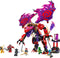 LEGO® NINJAGO® Bliksemtand Draak van Chaos - Bouwset met 6 minifiguren - Verstelbare draak (668 stuks)