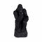 Decoratieve figuren Gorilla Zwart 20 x 45 x 20 cm (2 Stuks)