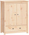 vidaXL - Hoge - kast - 83x41,5x100 - cm - massief - grenenhout