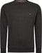 Cappuccino Italia - Heren Sweaters Prato Sweater - Grijs - Maat XXL