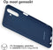 iMoshion Hoesje Geschikt voor Samsung Galaxy A13 (5G) / A04s Hoesje Siliconen - iMoshion Color Backcover - Donkerblauw