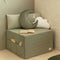 Nobodinoz Sleepover Velvet matras Olive Green