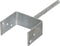 vidaXL Grondankers 6 st 12x6x30 cm gegalvaniseerd staal zilverkleurig