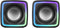 Mars Gaming MSCUBE - PC-luidsprekers 2.0 - 8W met Achtergrondverlichting - Zwart