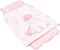 Fun House Eenhoorn - Slaapmat met kussen en deken - L.50 x B.38 x H.45 cm - Roze