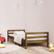vidaXL - Bedframe - 90x190 - cm - massief - grenenhout - honingbruin
