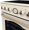 Gorenje GECS5B70CL - keramisch fornuis - AquaClean Pizza-functie AirFry - Beige