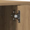 vidaXL - TV-kast - Artisan - Eiken - 100x35x40 - cm - Engineered - Wood