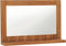vidaXL - Wandspiegel - met - schap - 60x12x40 - cm - massief - teakhout