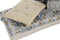 Tuinstoel DKD Home Decor Blauw Beige 155 x 76 x 65 cm 150 x 76 x 20 cm