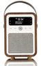 View Quest Monty - Retro Wekkerradio - DAB+ Bluetooth - Walnoot