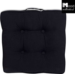 Matraskussen Tivoli 45x45x7 (Div. Kleuren) - Zwart