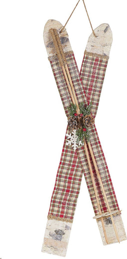 Beliani TOHMO - Wanddecoratie - Rood - Papier