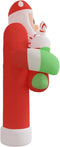 vidaXL - Kerstboog - opblaasbaar - met - LED's - 320 - cm