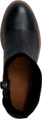 Travelin Bordeaux - Dames enkellaars - Leer - Zwart - Maat 39