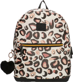 Beagles Originals Cool Zebra Kinderrugzak - Rugtas - 13,3 inch laptopvak - Luipaard