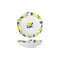 Diep bord La Mediterránea Citroen 21 x 5,3 cm (24 Stuks)