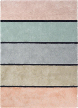Brink en Campman - Twinset Divina 13407 Vloerkleed - 250x350 - Rechthoek - Laagpolig Tapijt - Modern - Meerkleurig