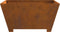 vidaXL - Vierkante - Vuurkorf - 80x80x40 - cm - Weerbestendig - Staal