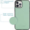 iMoshion Hoesje Geschikt voor iPhone 12 Pro / 12 Hoesje Met Pasjeshouder - iMoshion Luxe Portemonnee - Groen