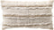 Dutch Decor YUNA - Sierkussen 30x50 cm - met schelpen - Snow White - wit - Inclusief binnenkussen