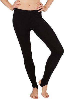 Dressforfun Legging - Verkleedkleding Halloween - Open hiel en voet - Zwart M