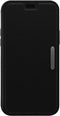 Otterbox Strada - Flip Cover - Echt leer met kaarthouder - Zwart - iPhone 12/12 Pro