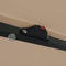 vidaXL - Tuinparaplu - met - LED-verlichting - 395x245 - cm - Taupe