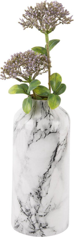 Presen Time Vaas Marble Look Medium White