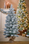 Black Box Trees Gerlos - Smalle Kunstkerstboom - H75 x Ø36 cm - Groen Frosted