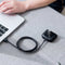 Baseus Square round - USB Hub 4-in-1 - 3x USB 2.0 en 1x USB 3.0 - Zwart
