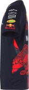 PUMA Red Bull Racing Teamline Sportshirt - Max Verstappen - Maat XL - Blauw