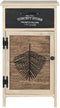 Ladenkast Home ESPRIT Zwart Natuurlijk Hout 40,5 x 29 x 73 cm