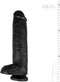 Pipedream King Cock Realistische Dildo met Ballen en Zuignap - 28 cm - Zwart