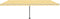 vidaXL - Luifel - vrijstaand - automatisch - 600x300 - cm - geel - en - wit