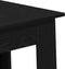 vidaXL - Bartafel - met - Plank - - - Zwart - Eiken, - 102x50x103,5 - cm, - Gemaakt - van - Samengesteld - Hout